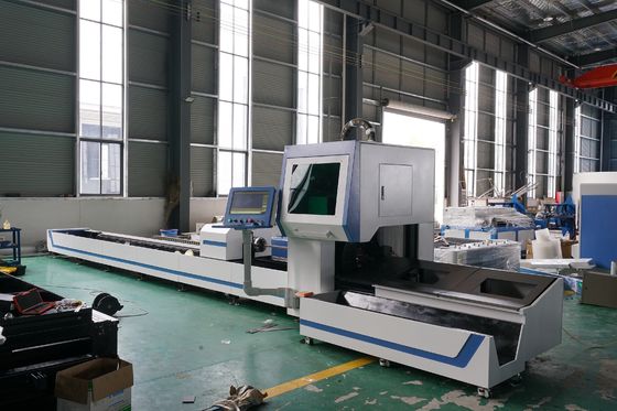 Автомат для резки 6000mm 3300w лазера волокна CNC Raycus для гальванизированной стальной трубы