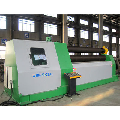 Машина завальцовки W11H-20x3000 плиты 3 кренов гнуть ISO9001 4.5m/Min