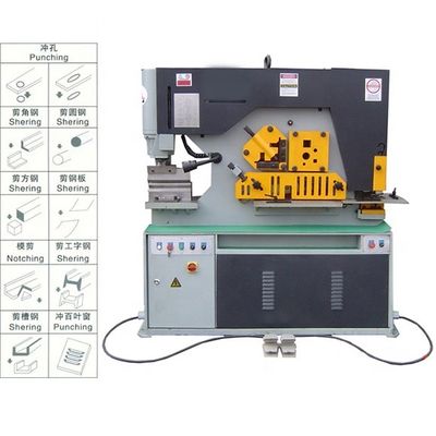 120 ход машины 80mm Ironworker тонны гидравлический с пробивая/режа машиной