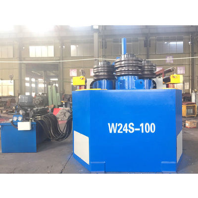 Профиль 460mm гидротехник YX гибочной машины луча h металлического листа W24s-45 по горизонтали
